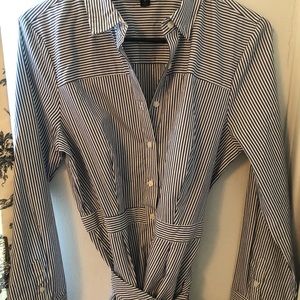 J Crew stripped dress